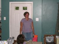 Arriving at Suprise Shower