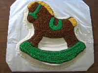 Cake I made for someone else's shower